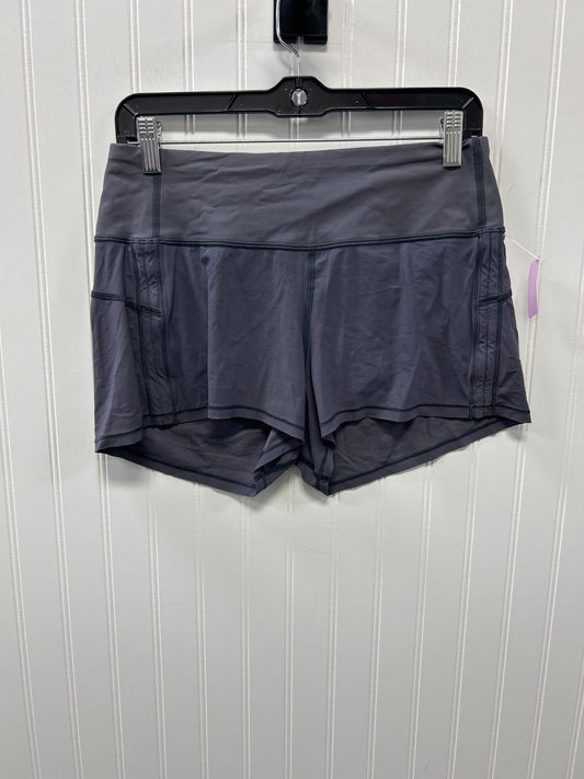 Athletic Shorts By Lululemon In Grey, Size:6