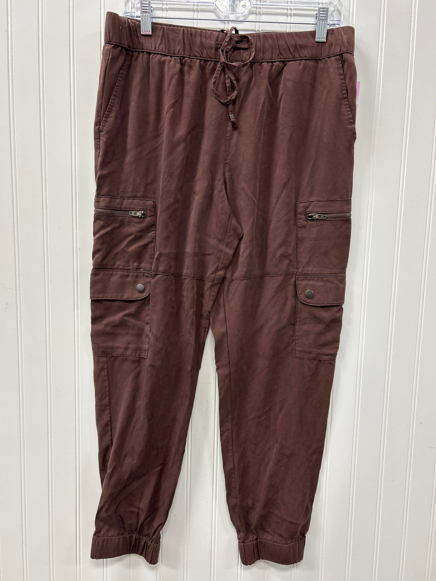 Pants Joggers By Banana Republic In Brown, Size:M