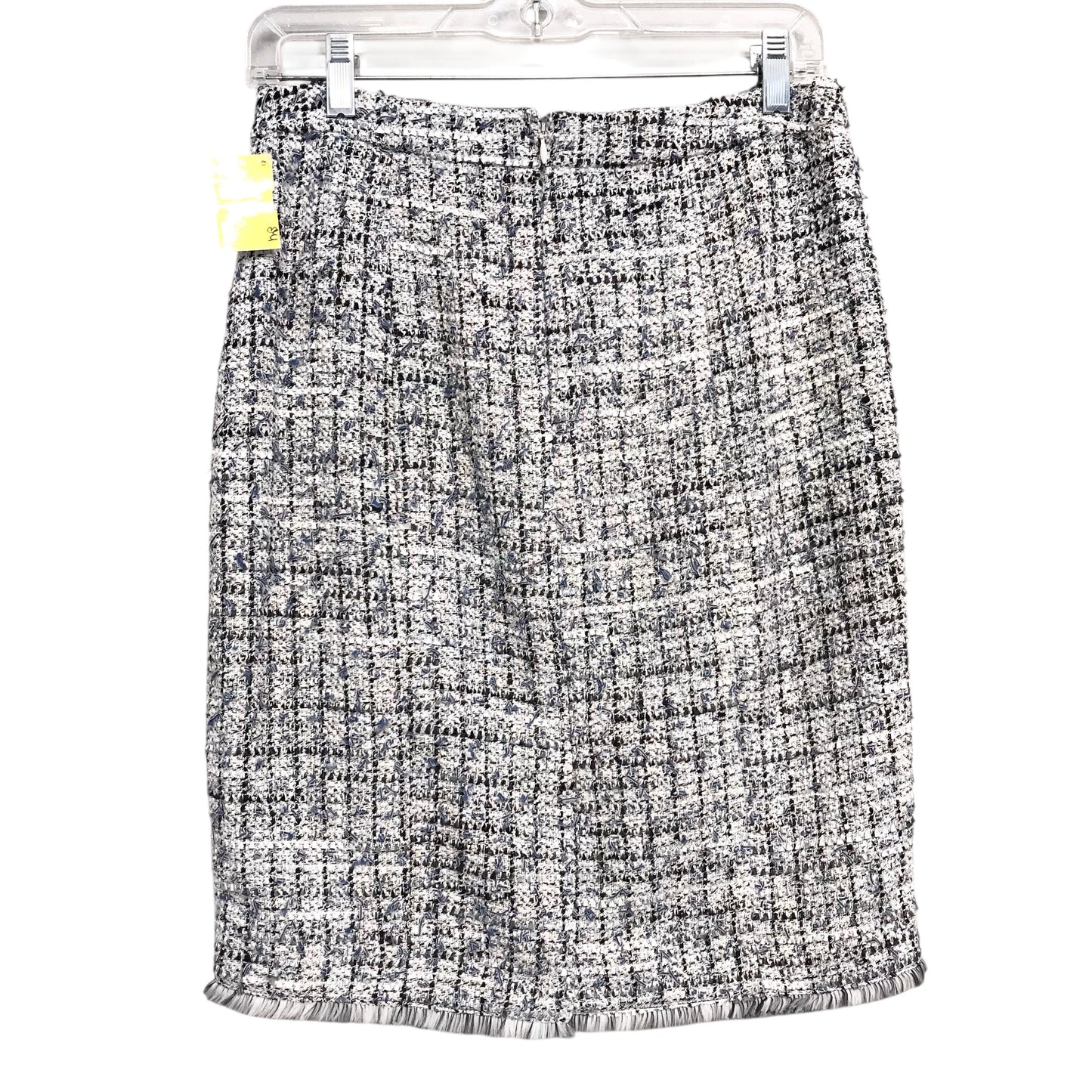 Skirt Midi By Ann Taylor In Black & Pink, Size:6P