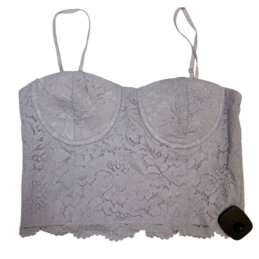 Top Sleeveless By Francesca’S In Purple, Size:Xs