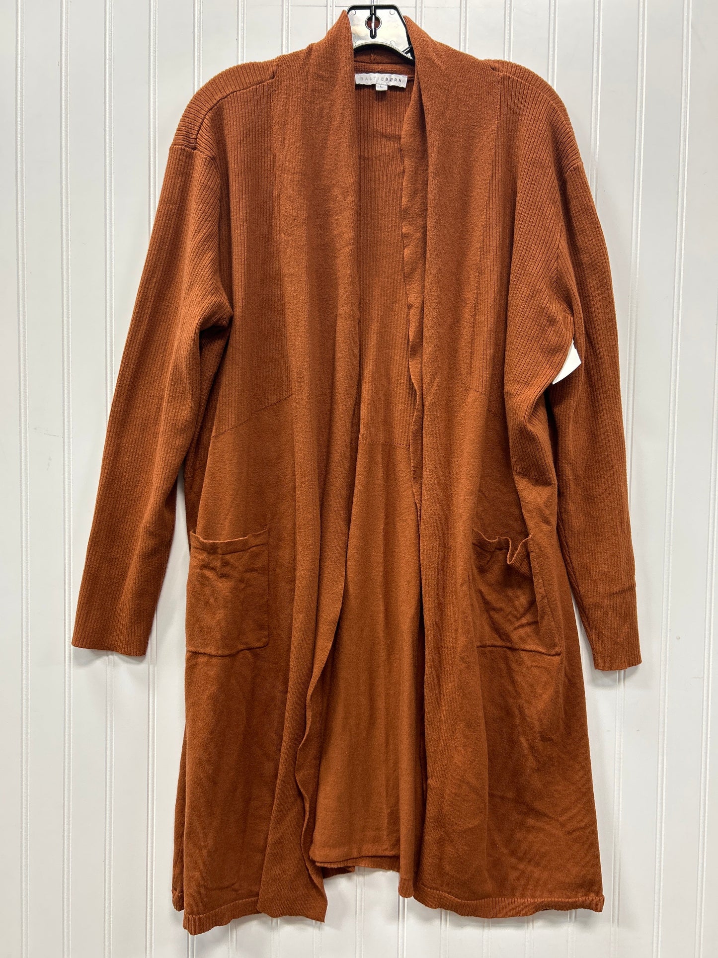 Cardigan By Baltic Born In Brown, Size:L