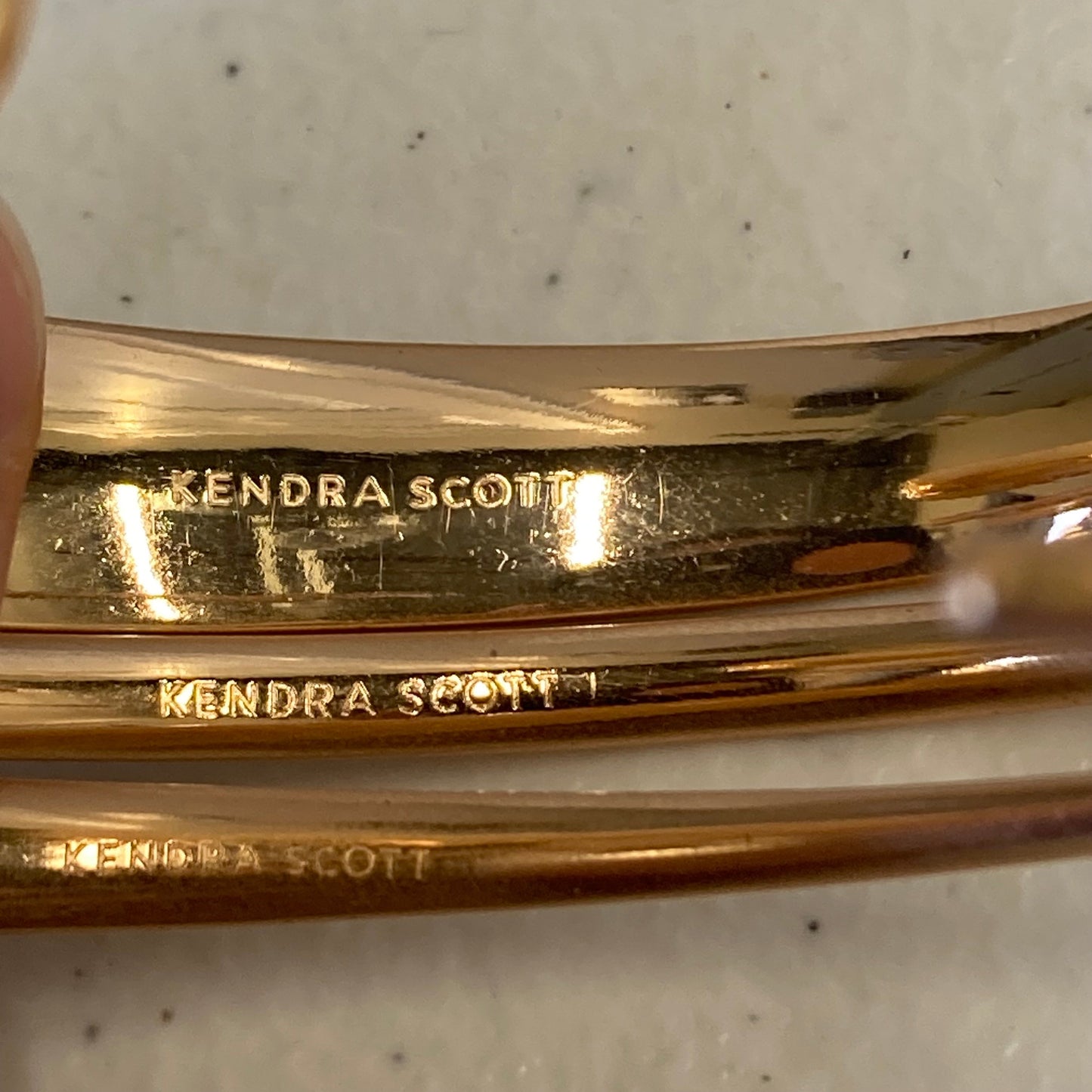 Bracelet Cuff By Kendra Scott In Gold, Size:03 Piece Set