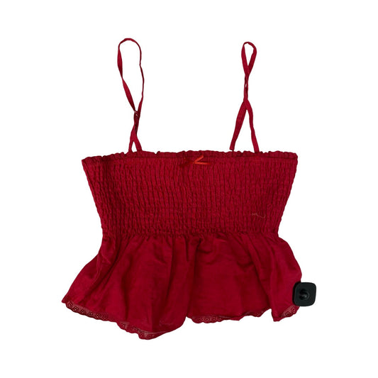 Top Sleeveless By Edikted In Red, Size:M