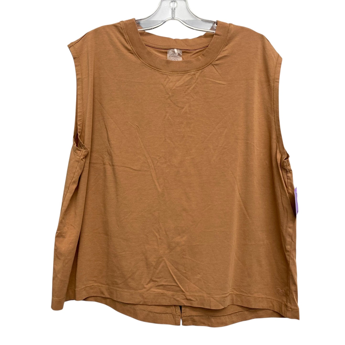 Athletic Tank Top By Calia In Brown, Size:2X