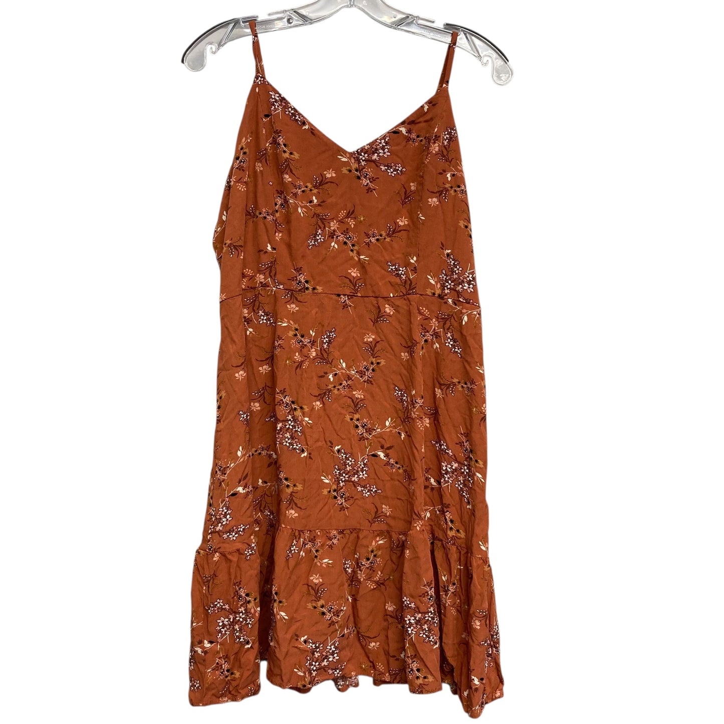 Dress Casual Short By Ana In Orange, Size:L