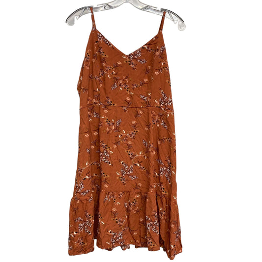Dress Casual Short By Ana In Orange, Size:L