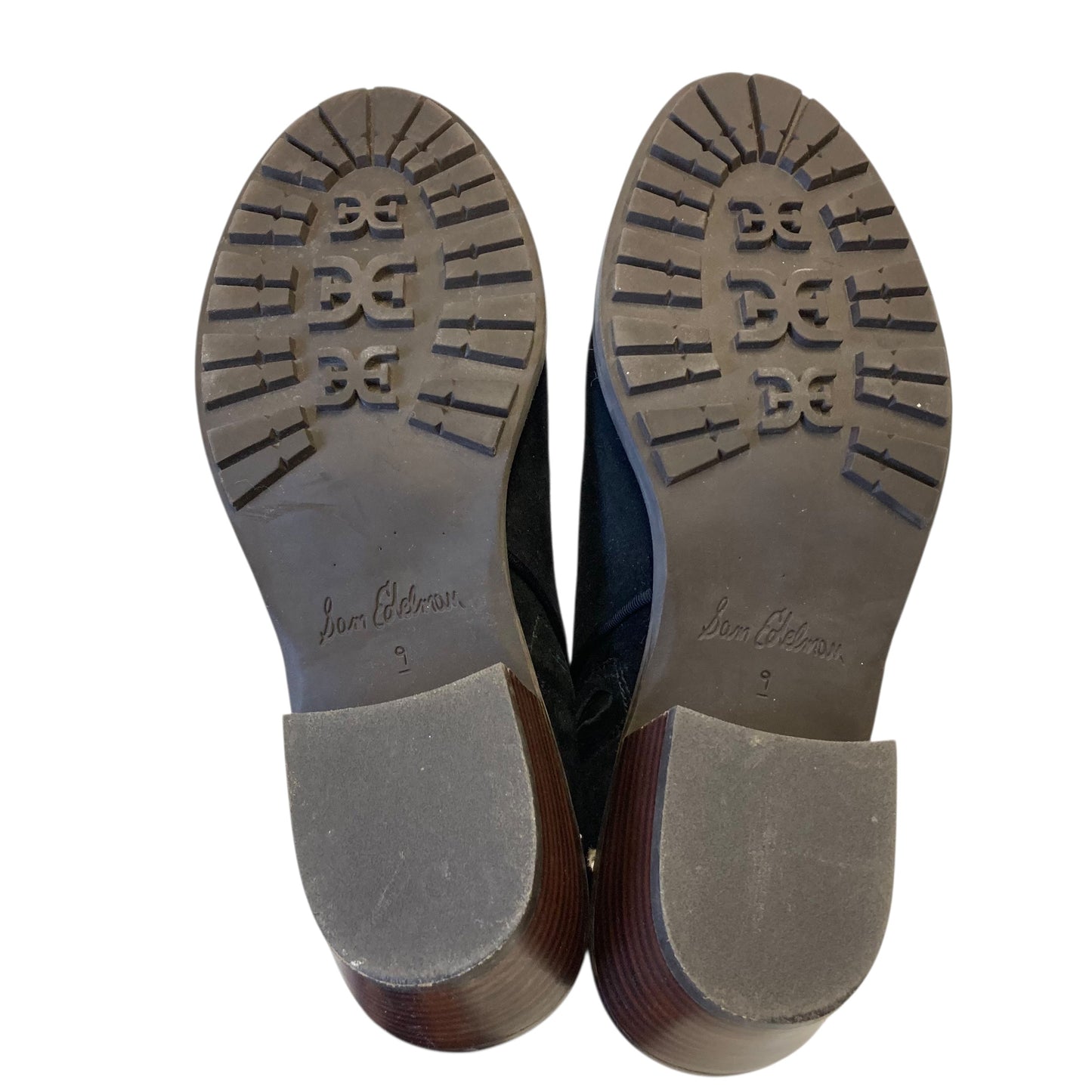 Boots Ankle Flats By Sam Edelman In Black, Size:9