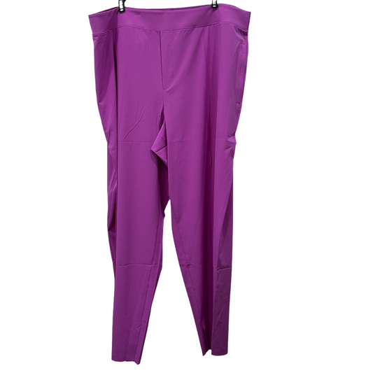 Purple Athletic Pants Athleta, Size 20