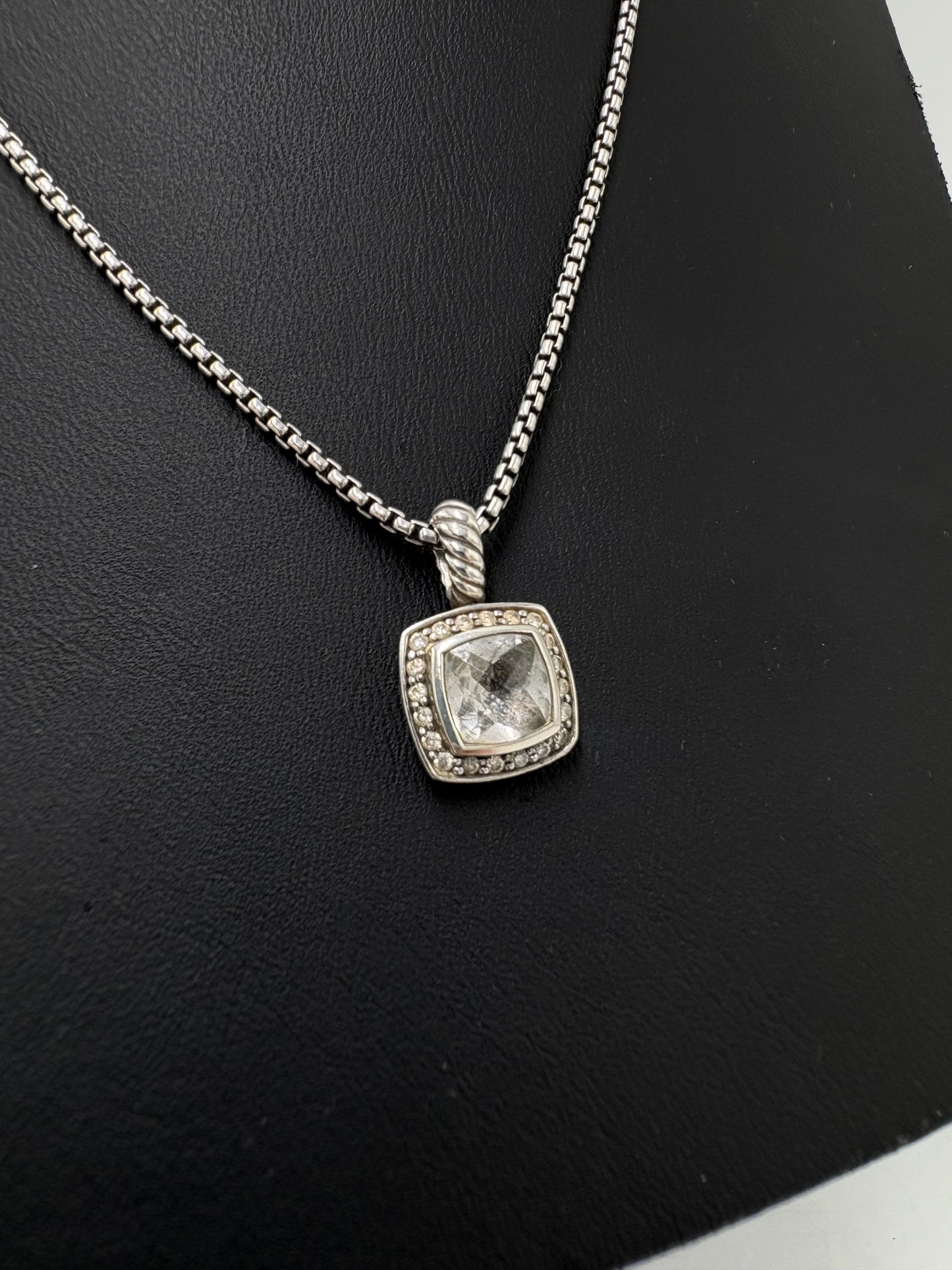 David Yurman Petite Albion Pendant Luxury Necklace