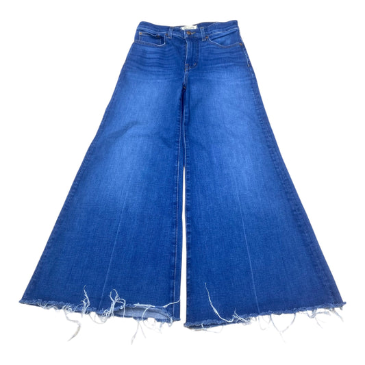 Jeans Wide Leg By Madewell In Blue Denim, Size:2