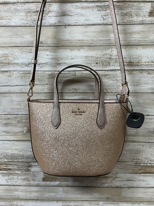 Handbag Designer By Kate Spade In Rose Gold, Size:Small