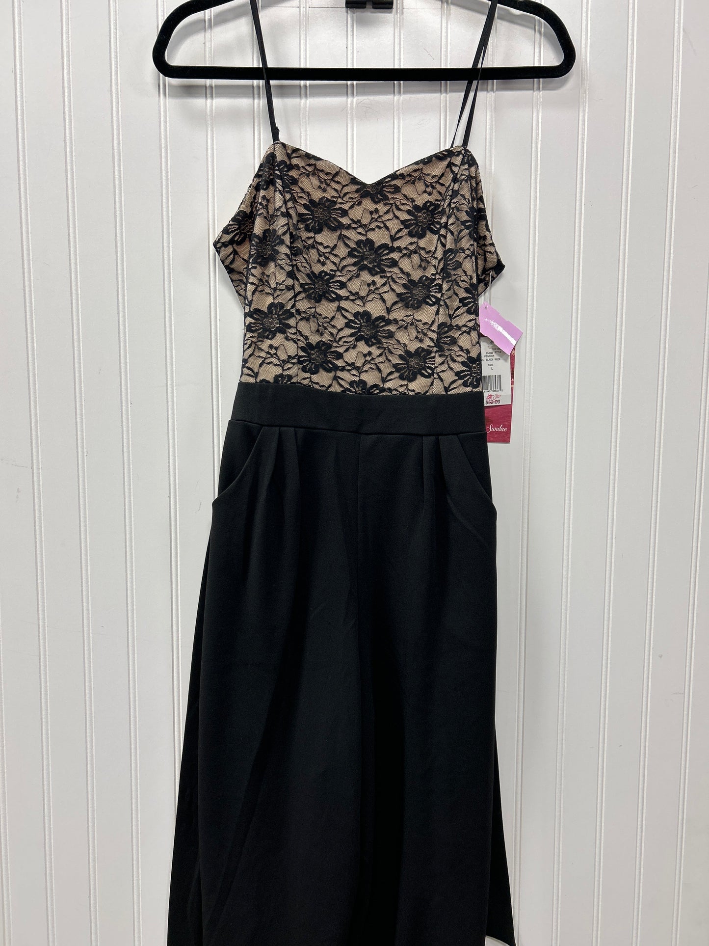 Jumpsuit By Cmc In Black & Cream, Size:L