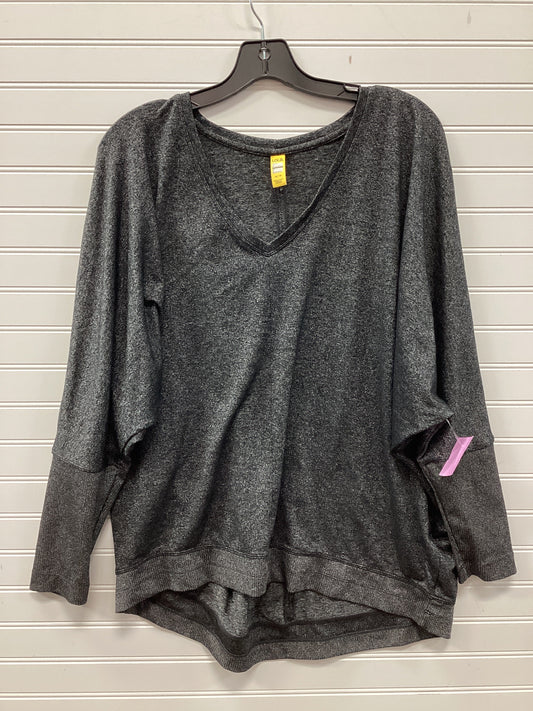 Athletic Top Ls Crewneck By Lole In Grey, Size:Xl