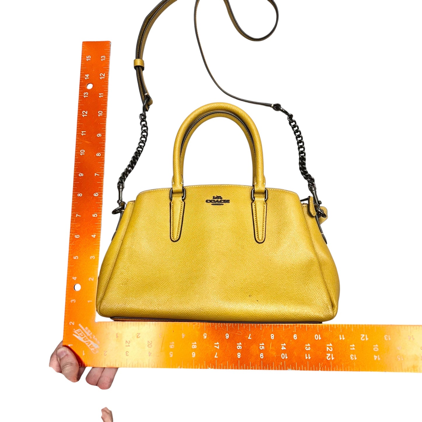 Handbag Designer By Coach, Size: Small