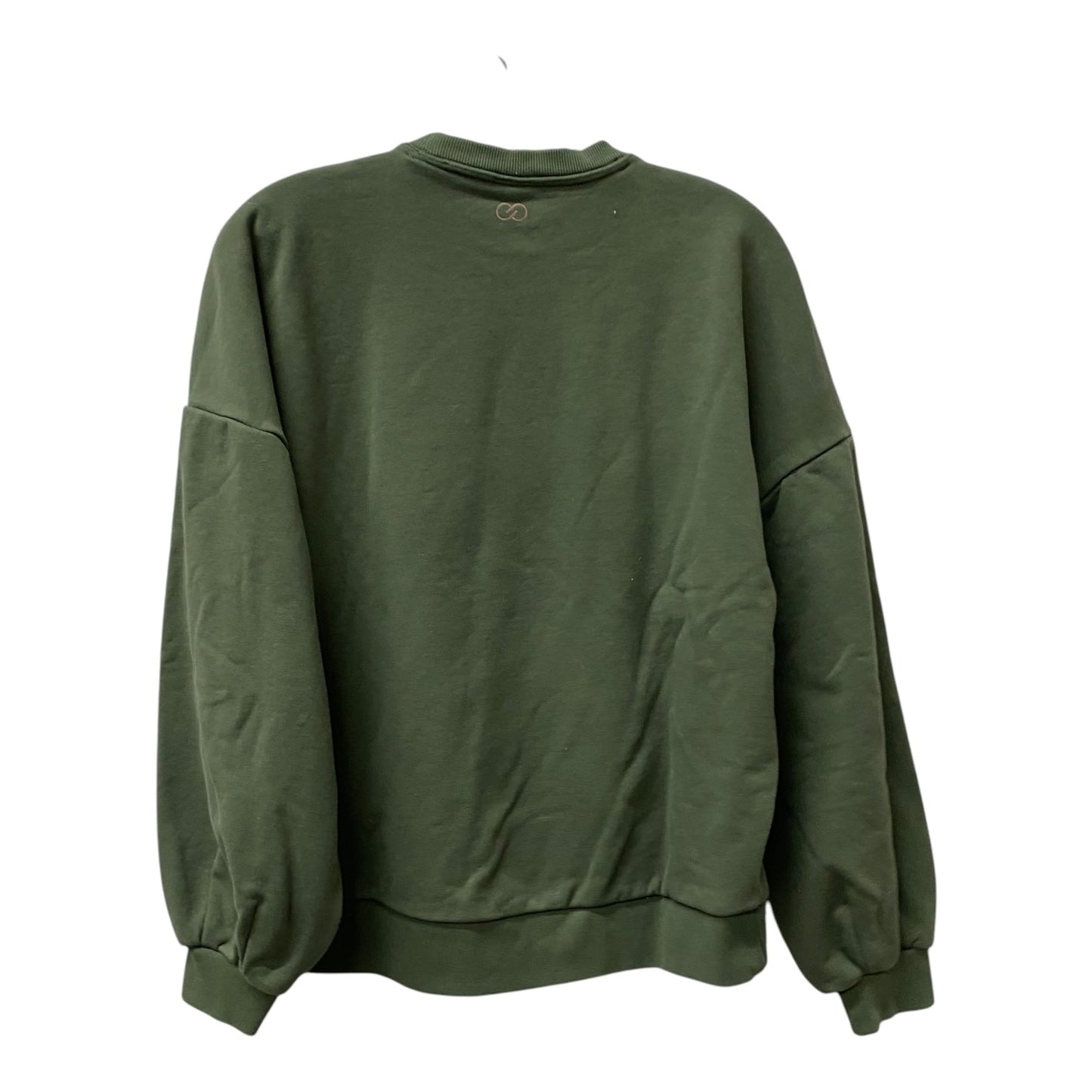 Athletic Top Ls Crewneck By Calia In Green, Size:S