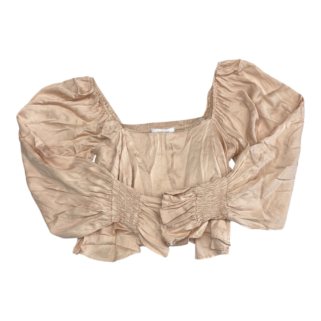 Top Ls By Olivaceous In Tan, Size:L