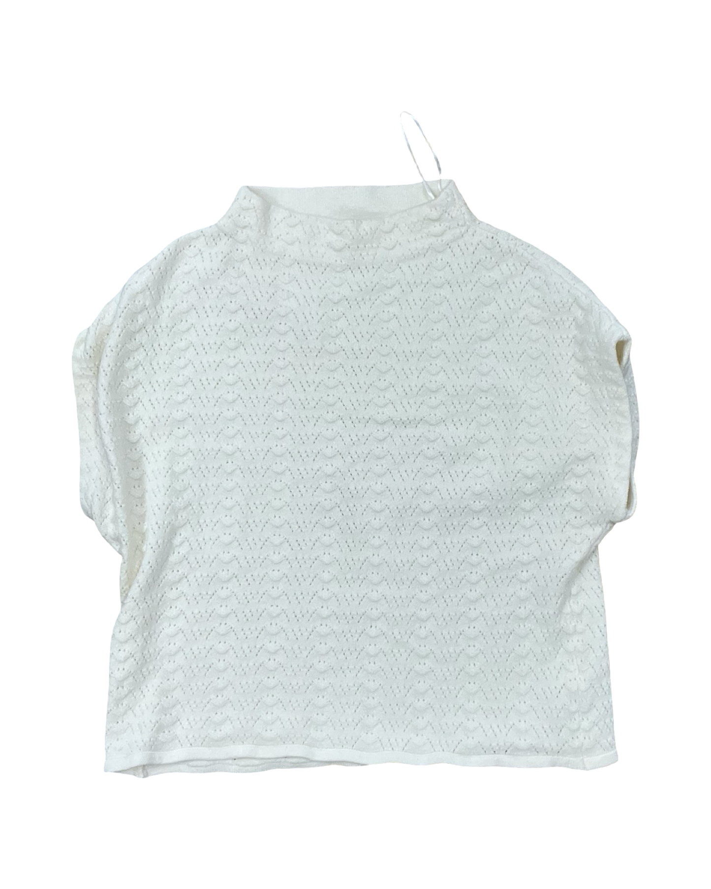 Top Ss By Liz Claiborne In Cream, Size:L