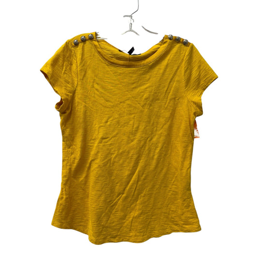 Top Ss By White House Black Market In Yellow, Size:M