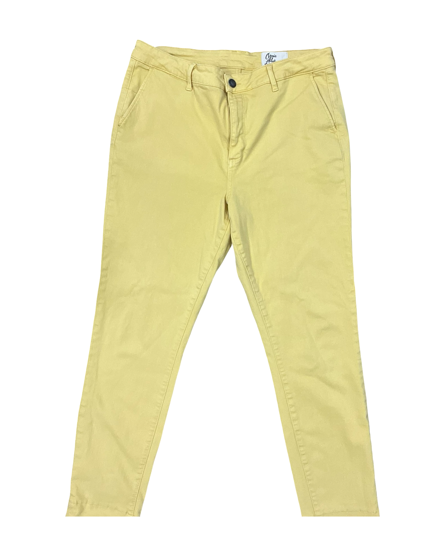 Pants Dress By Cosmic Blue Love In Yellow, Size:14
