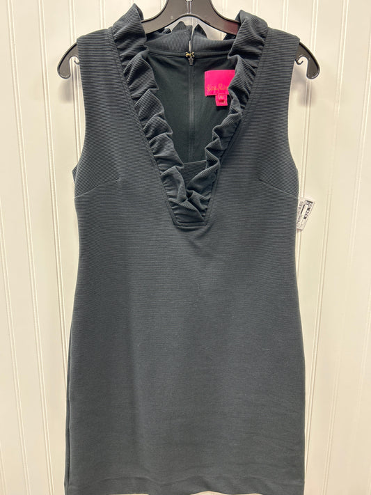 Dress Designer By Lilly Pulitzer In Black, Size:M
