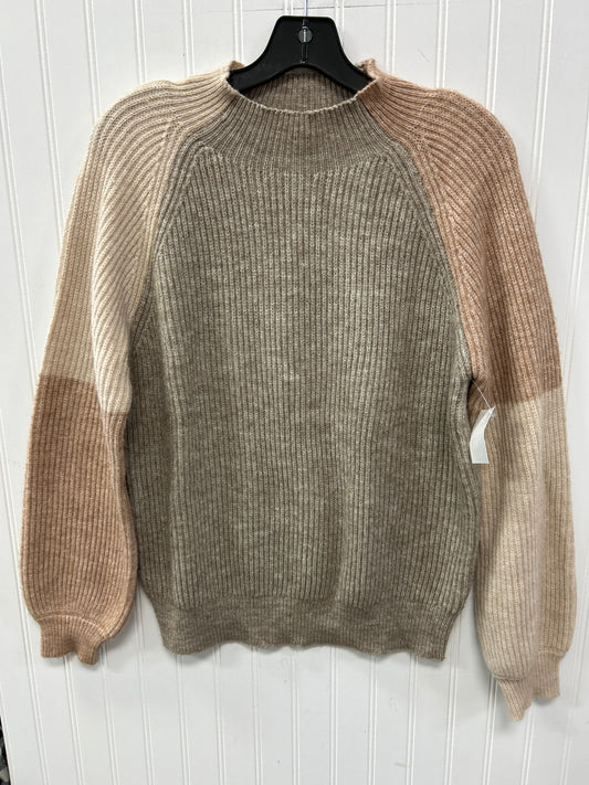 Sweater By Hem & Thread In Tan, Size:M