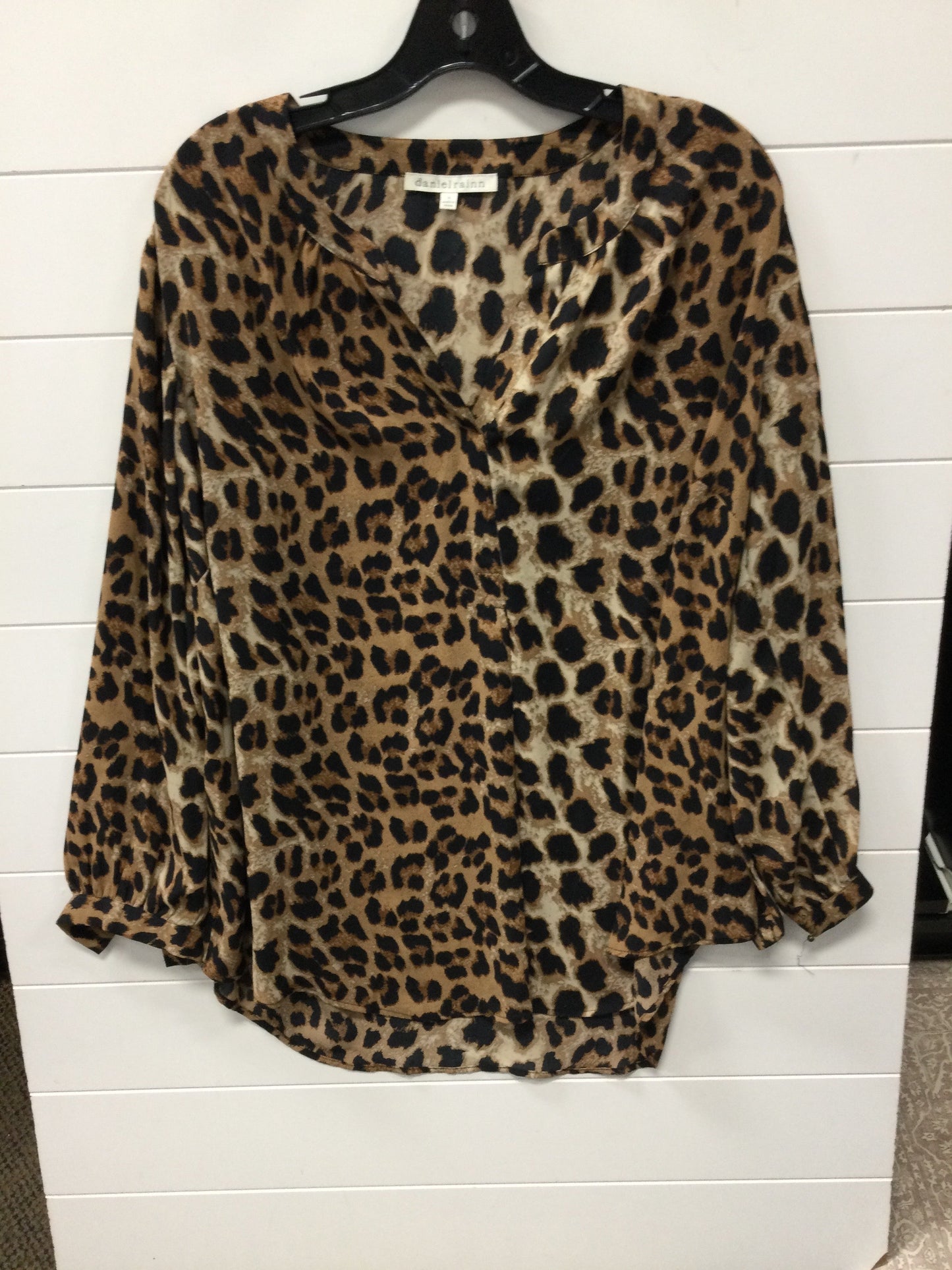 Top Ls By Daniel Rainn In Animal Print, Size:1X