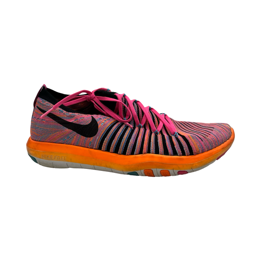 Shoes Athletic By Nike In Orange & Pink, Size:9.5