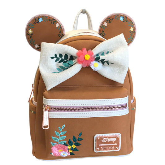 Backpack By Loungefly In Brown, Size:Medium
