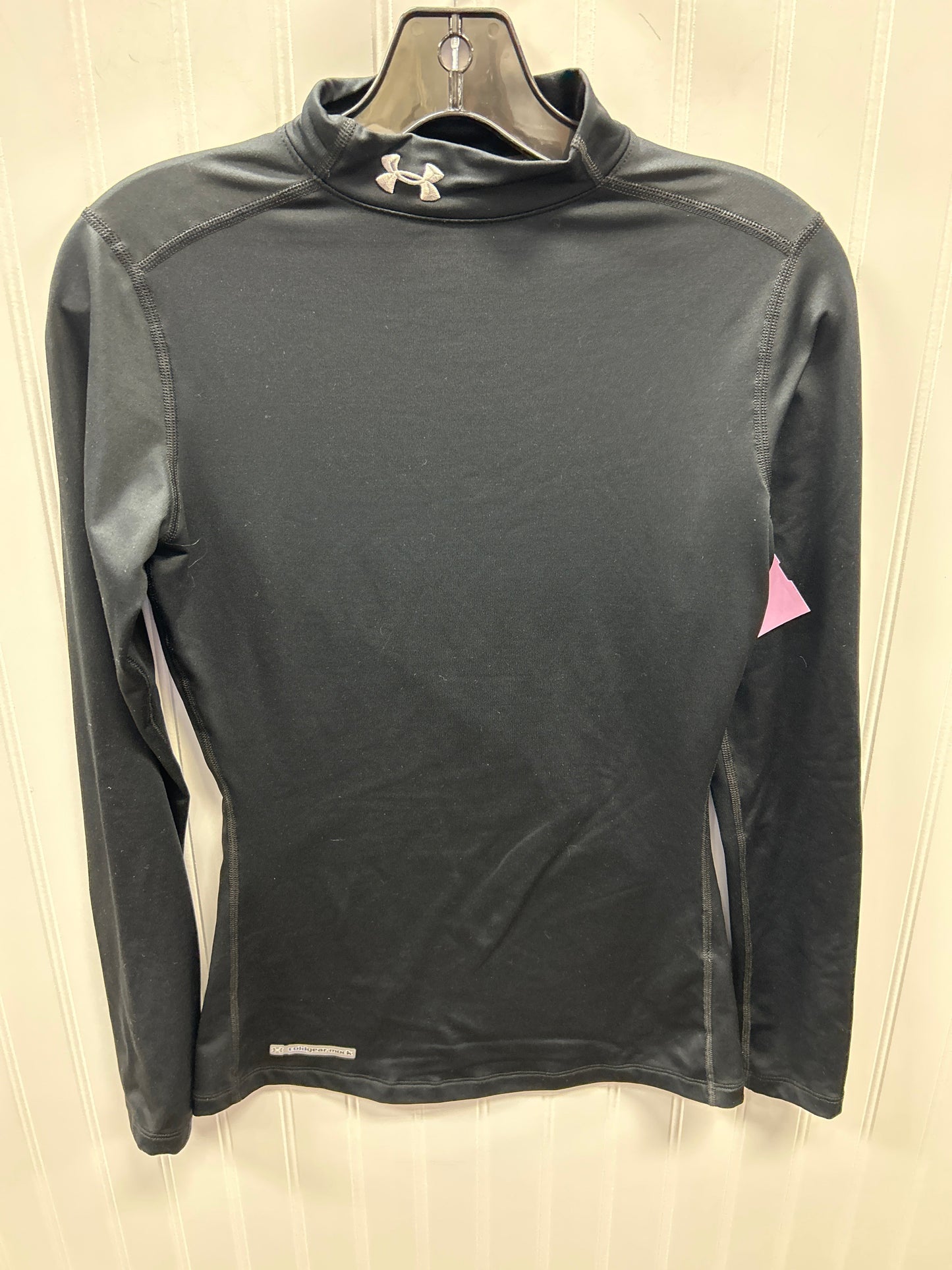 Athletic Top Ls Crewneck By Under Armour In Black, Size:S