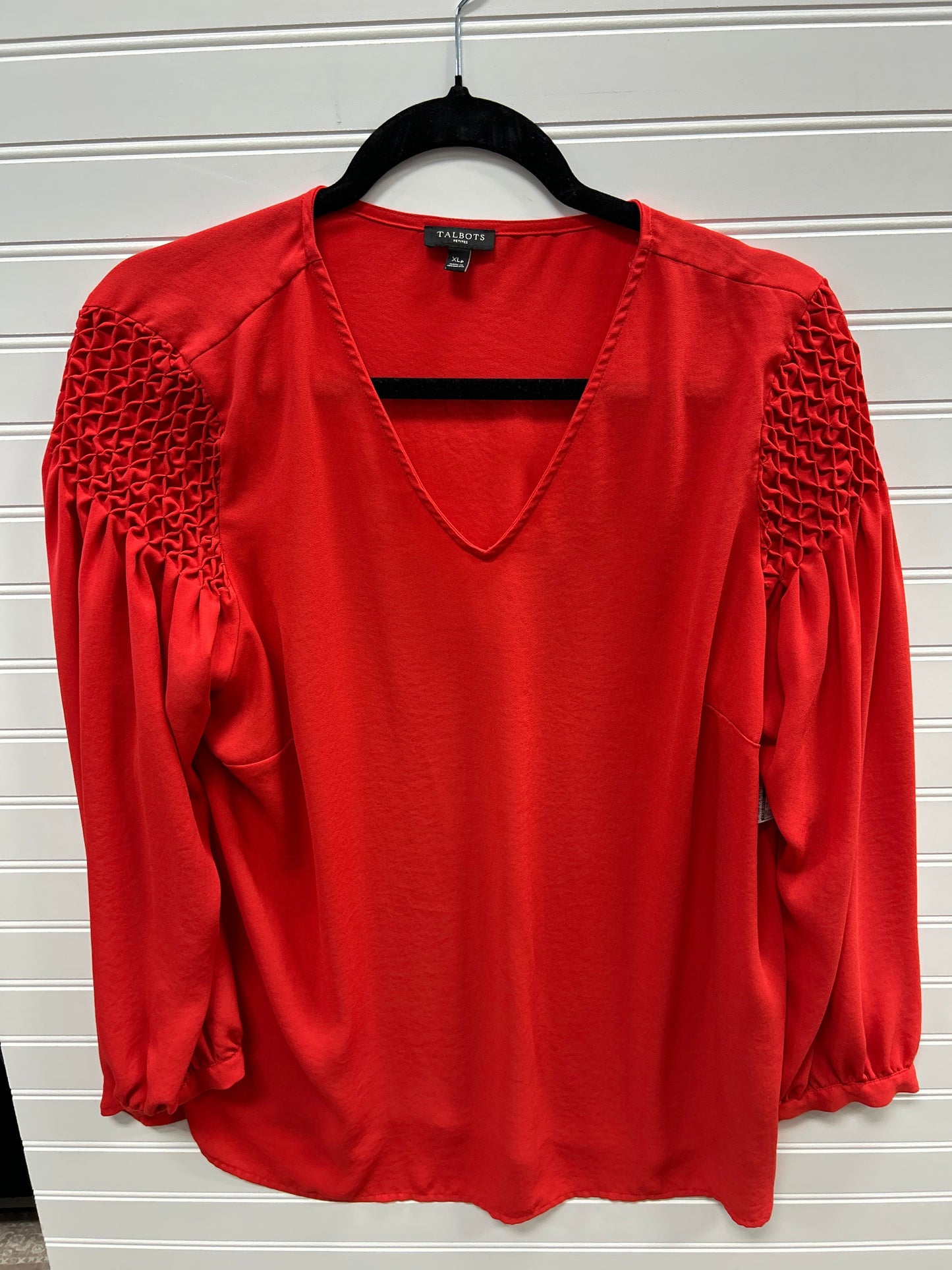 Top Ls By Talbots In Red, Size:Xlp