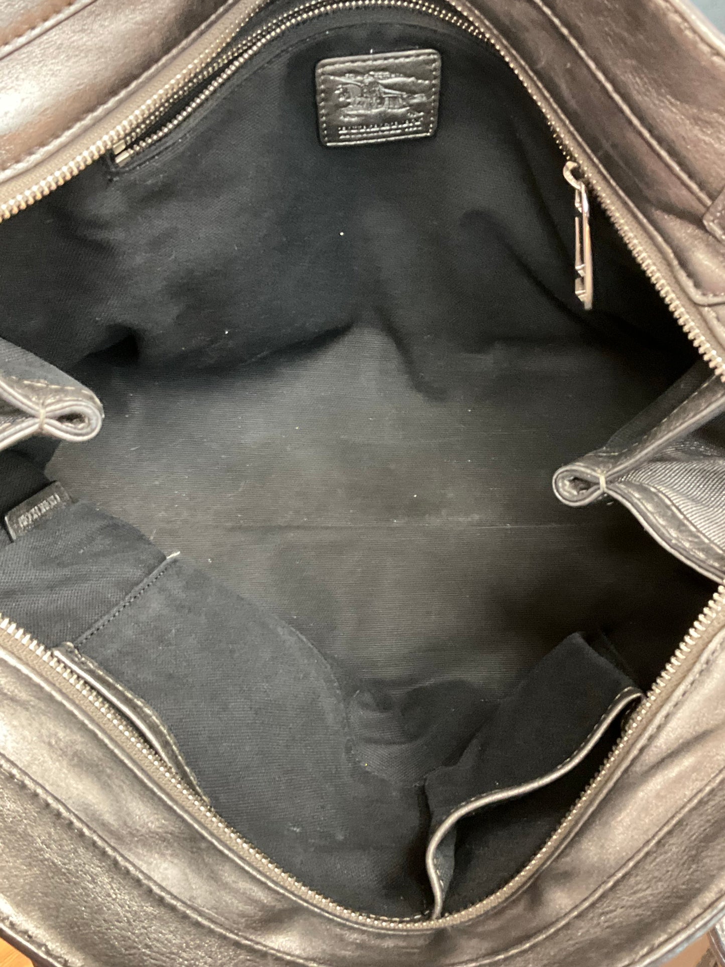 Handbag Luxury Designer By Burberry, Size: Large