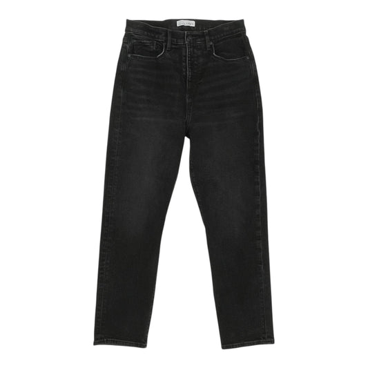 Jeans Skinny By Loft In Black Denim, Size:8