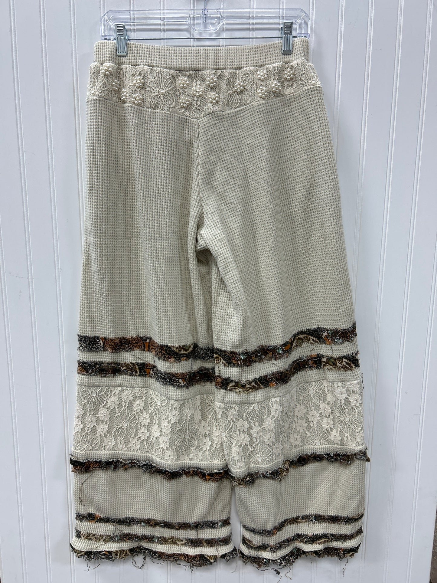 Pants Joggers By Pol In Cream, Size:M