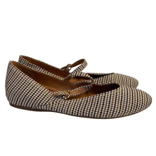 Shoes Flats By Lucky Brand In Plaid Pattern, Size:9