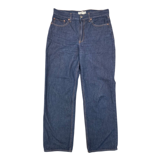 Jeans Wide Leg By Abercrombie And Fitch In Blue Denim, Size:10L