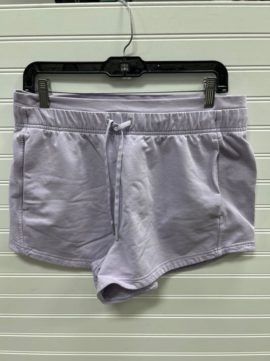 Athletic Shorts By Lululemon In Purple, Size:10