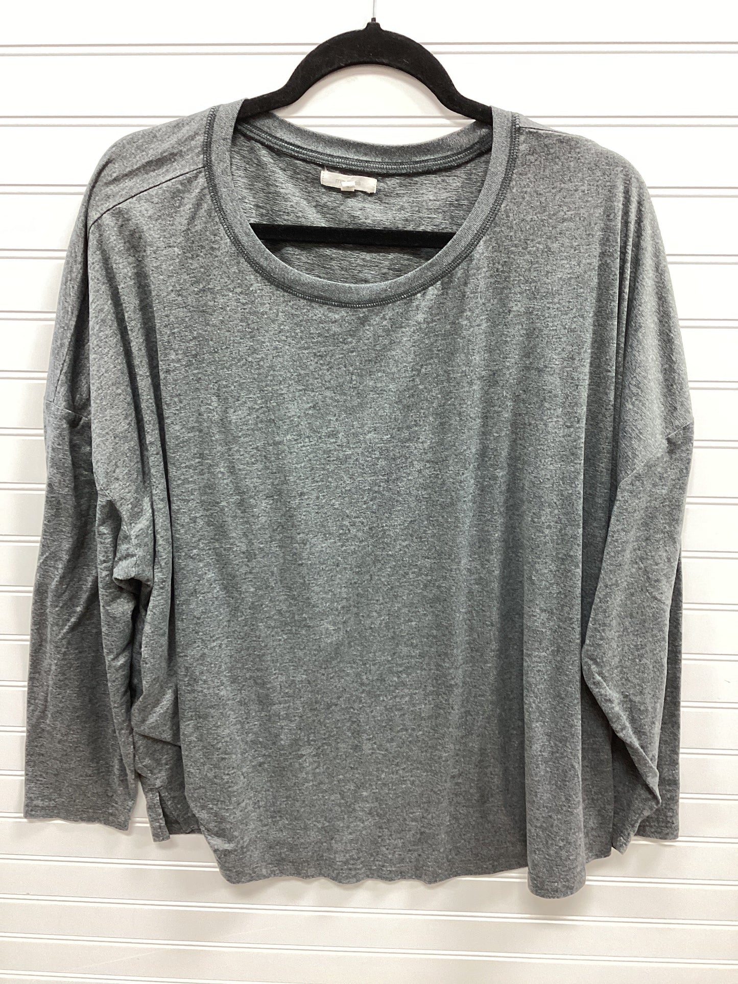 Top Ls By Maurices In Grey, Size:3X