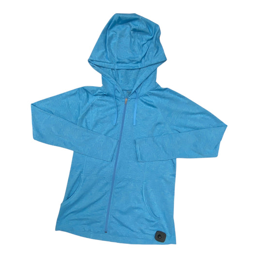 Athletic Jacket By Patagonia In Blue, Size:L
