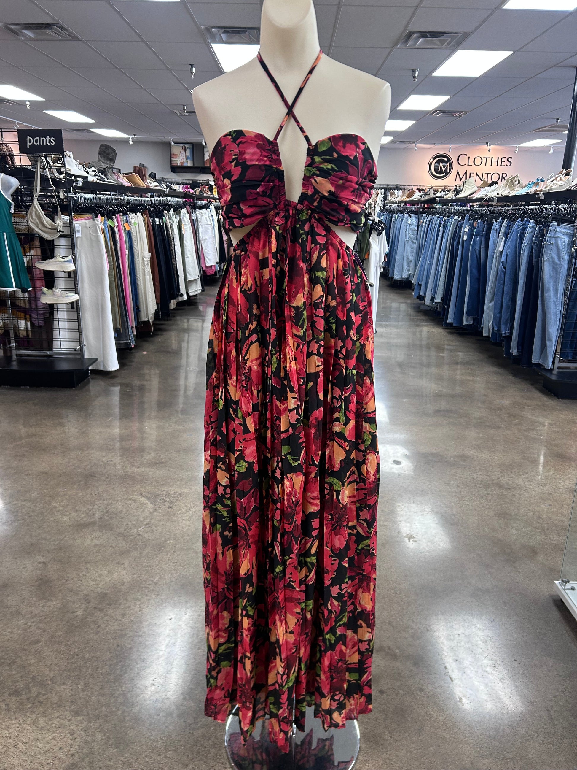 Dress Casual Maxi By Vici In Floral Print, Size:S
