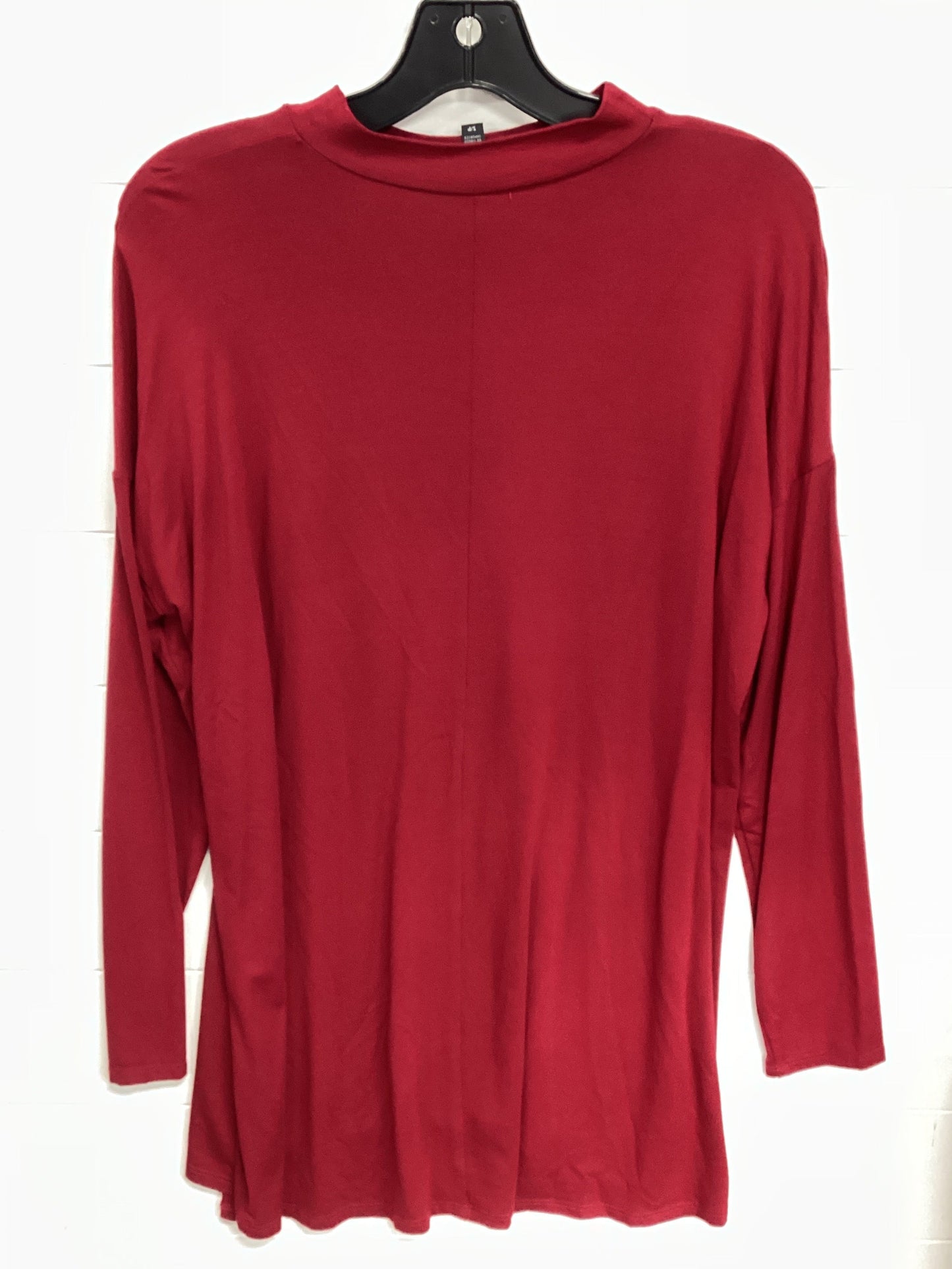 Top Ls By Eileen Fisher In Red, Size:S