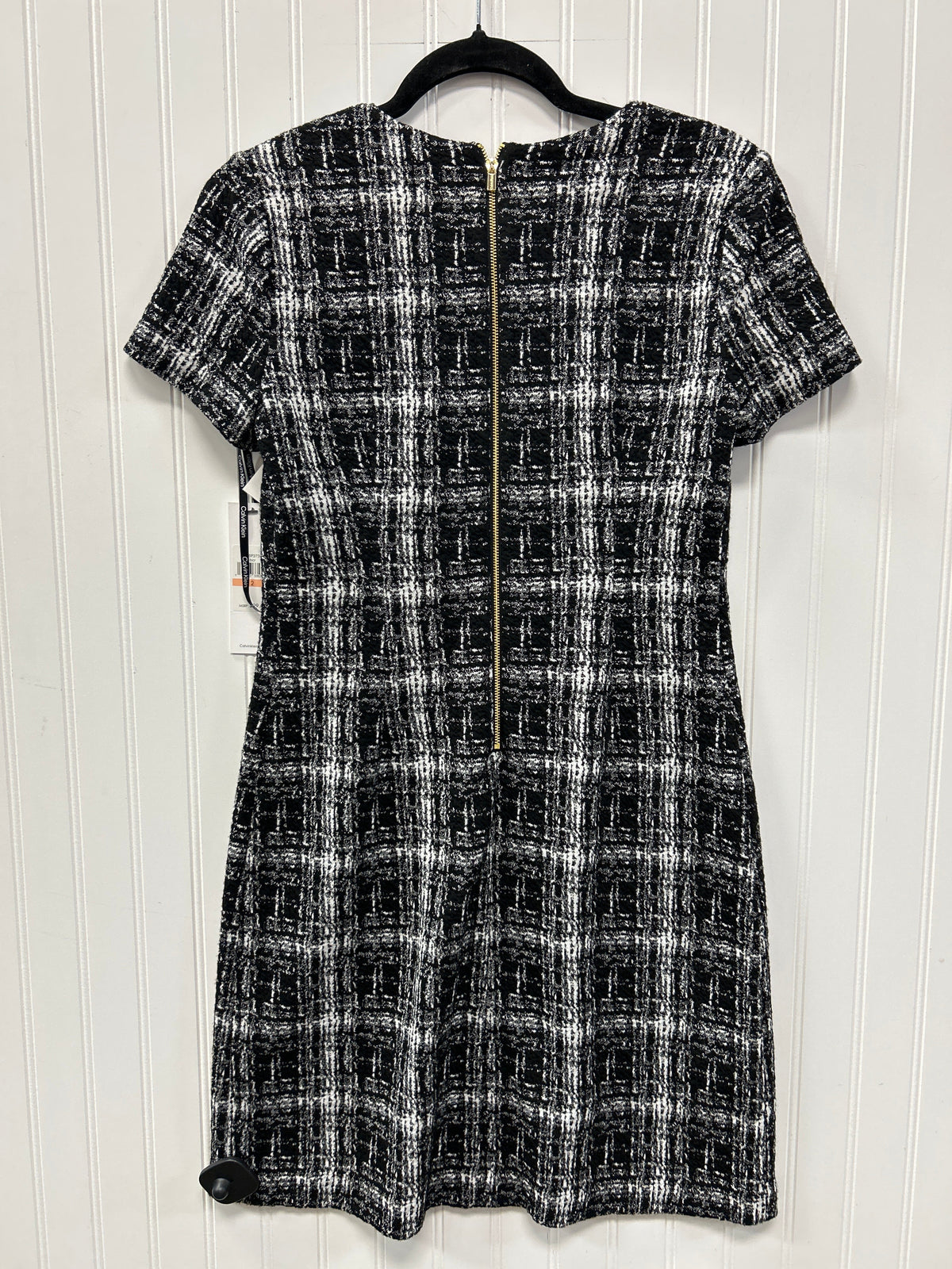Dress Work By Calvin Klein In Black, Size:2