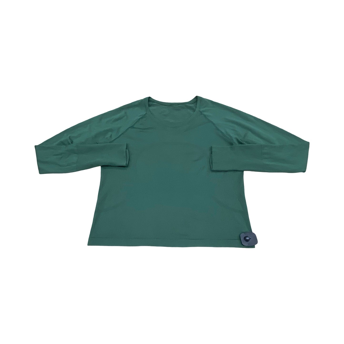 Athletic Top Ls Crewneck By Lululemon In Green, Size:10