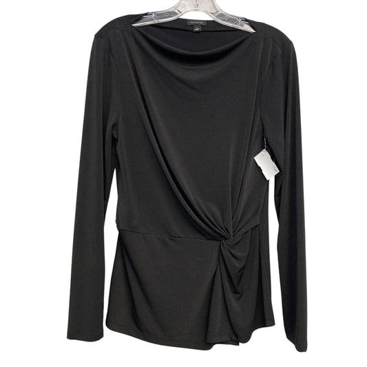 Top Ls By Ann Taylor In Black, Size:L