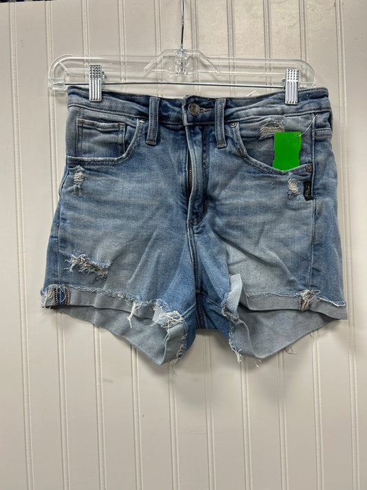 Shorts By Silver In Blue Denim, Size:2