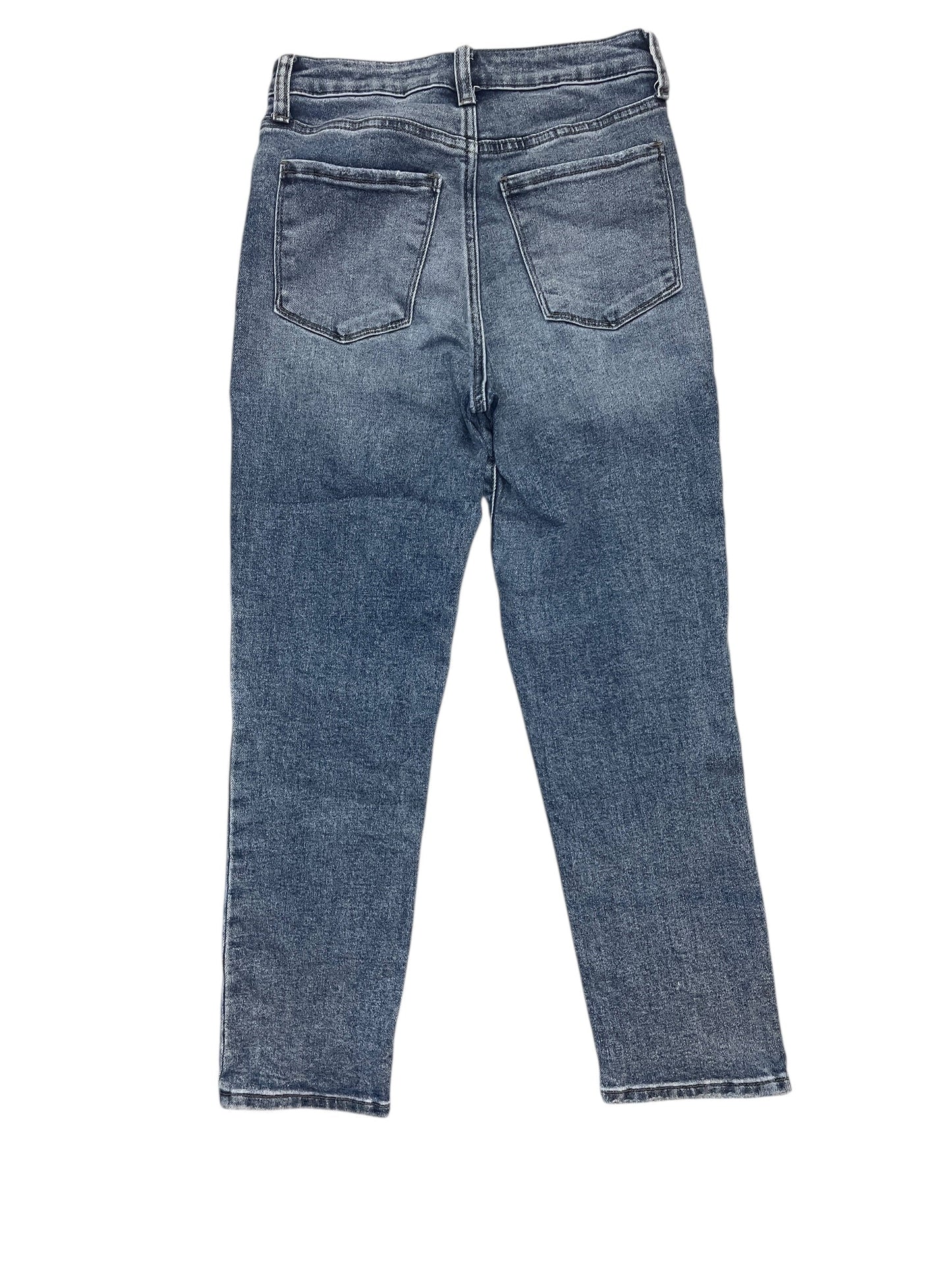 Jeans Straight By Evereve In Blue Denim, Size:0