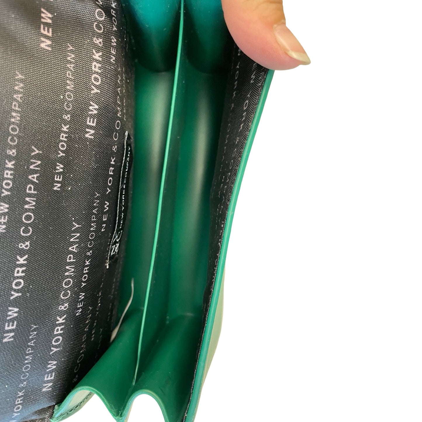 Handbag By New York And Co In Green, Size:Small