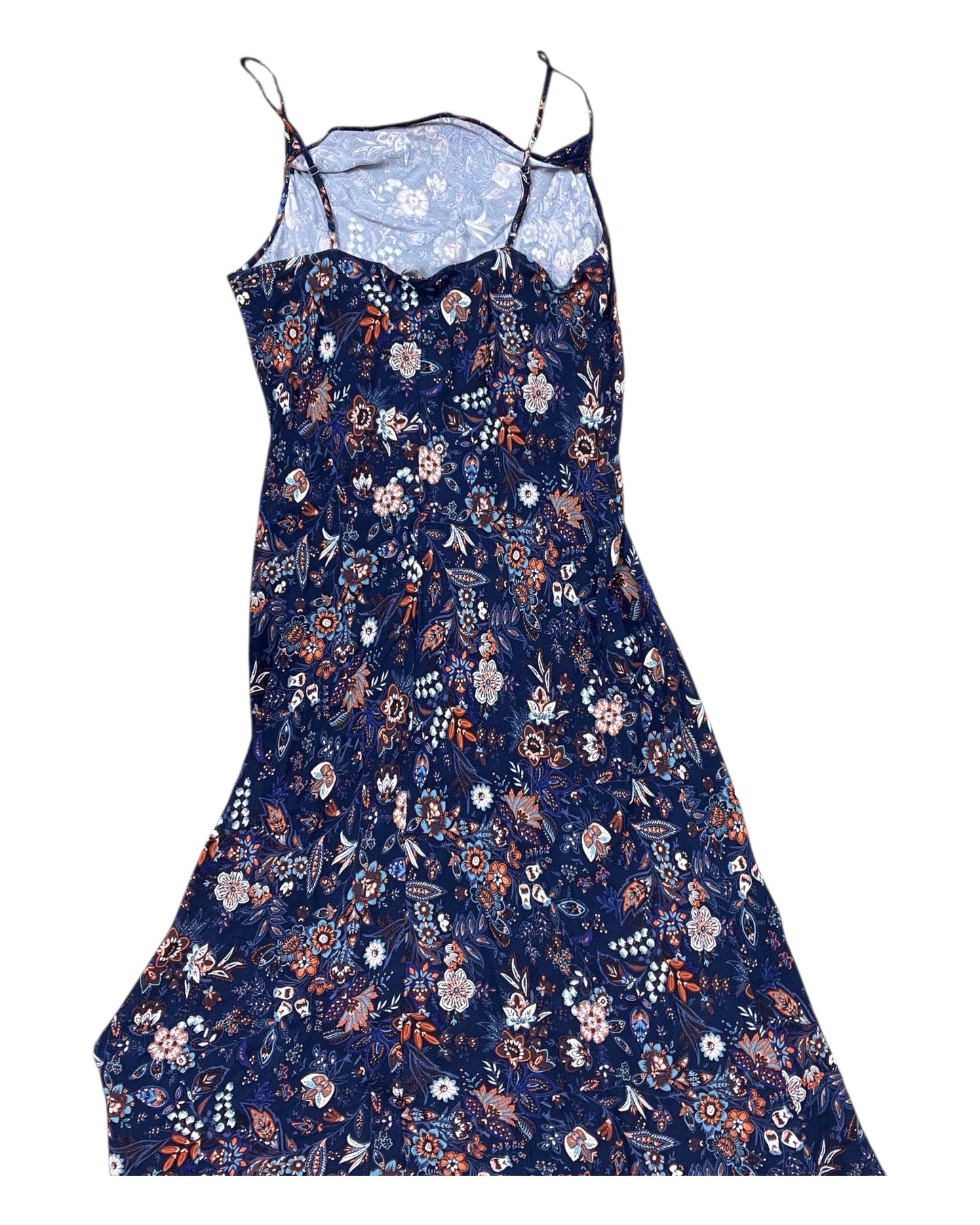 Dress Casual Maxi By Loft In Blue, Size:10P