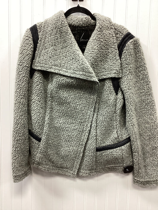 Coat Peacoat By Lane Bryant In Grey, Size:Xl