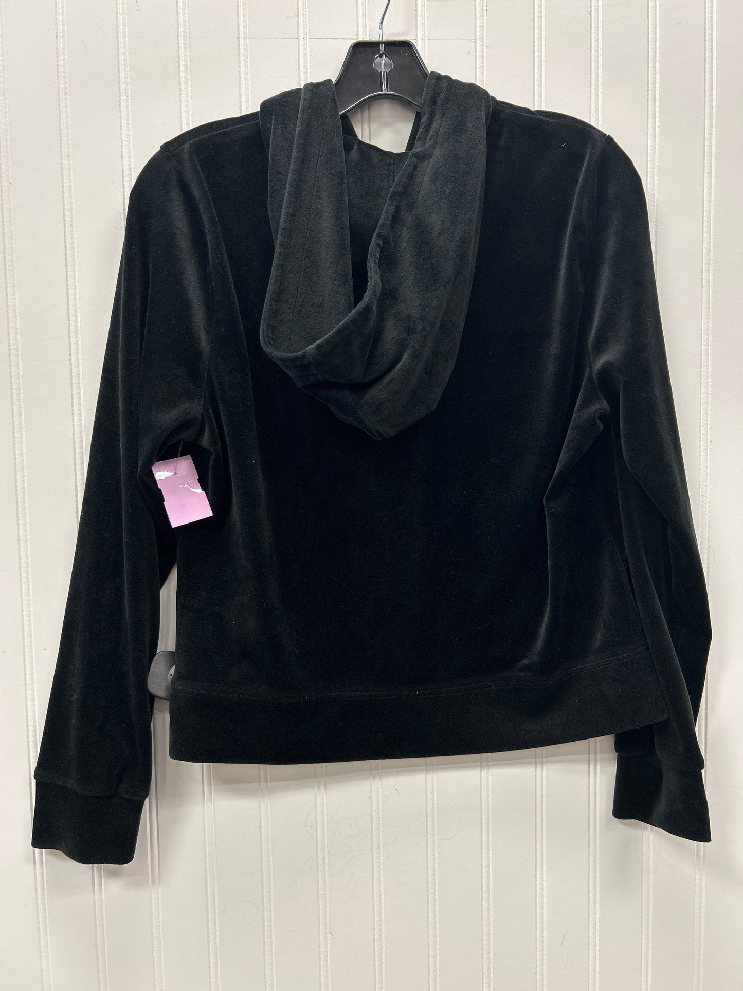 Sweatshirt Hoodie By Juicy Couture In Black, Size:L