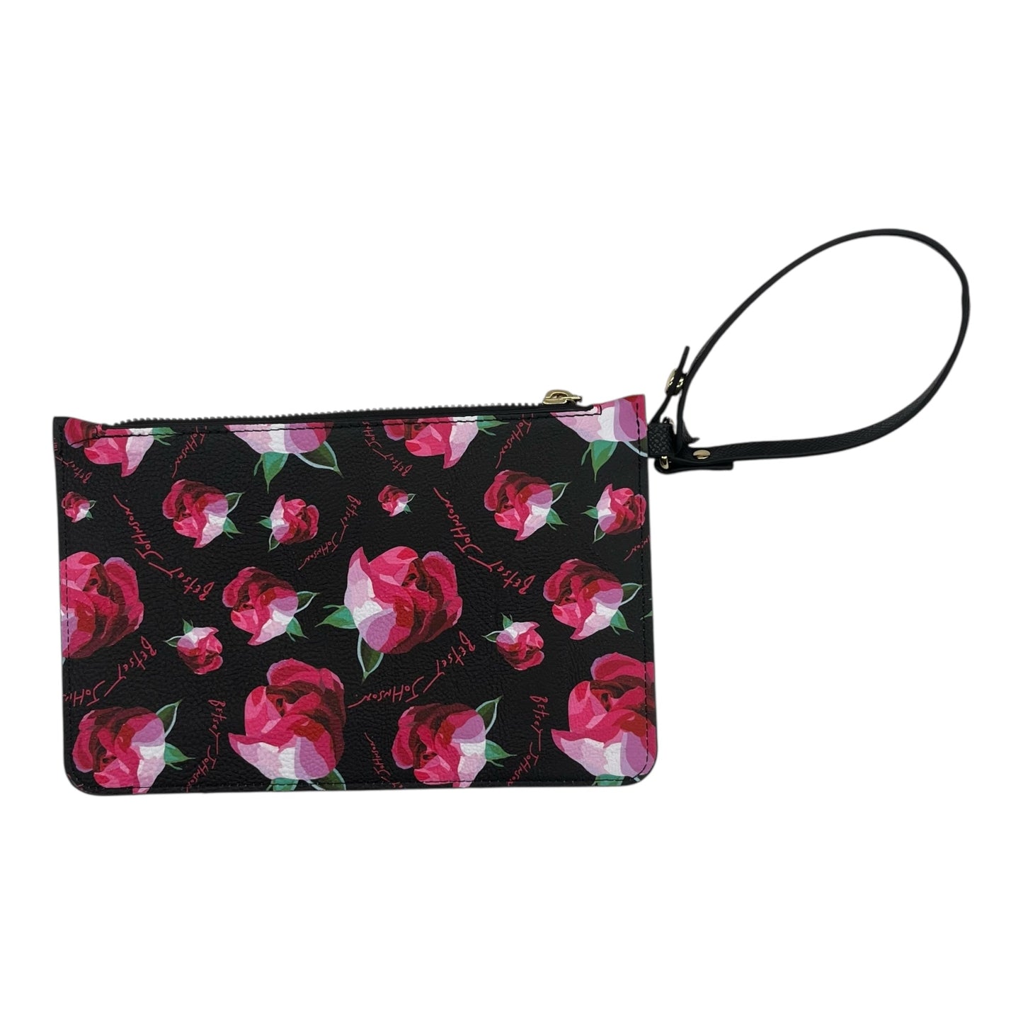Wristlet By Betsey Johnson In Floral Print, Size:Medium